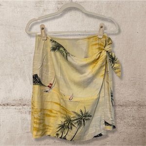 Tommy Bahama Silk Wrap Skirt